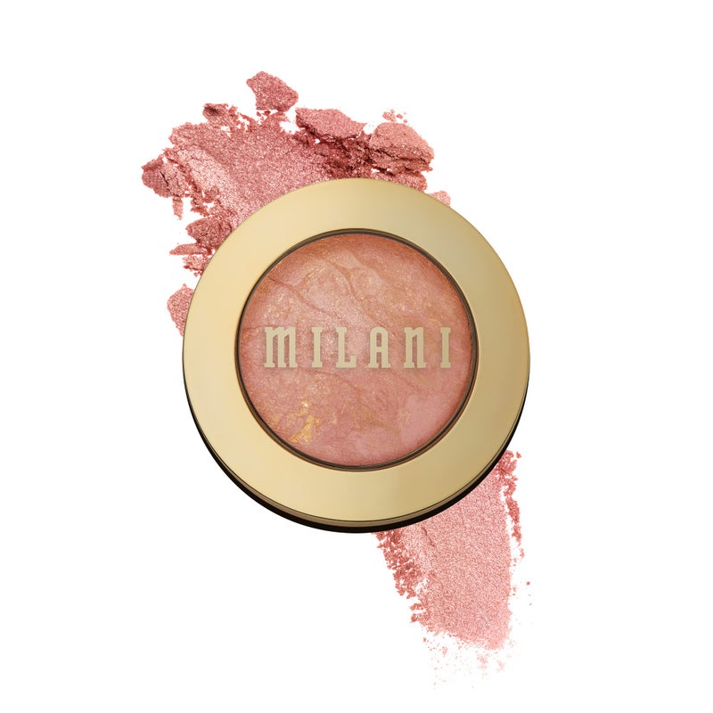 Milani Baked Blush, Powder Blush for Cheeks, Cruelty Free Makeup - Shape, Contour & Highlight Face for a Shimmery or Matte Finish - Berry Amore - Image 1