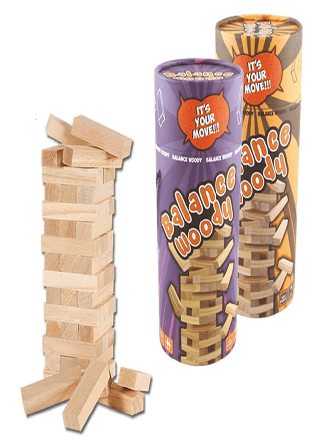 Star BALANCE WOODY / ROLL BOX (54 PIECES) - Image 1