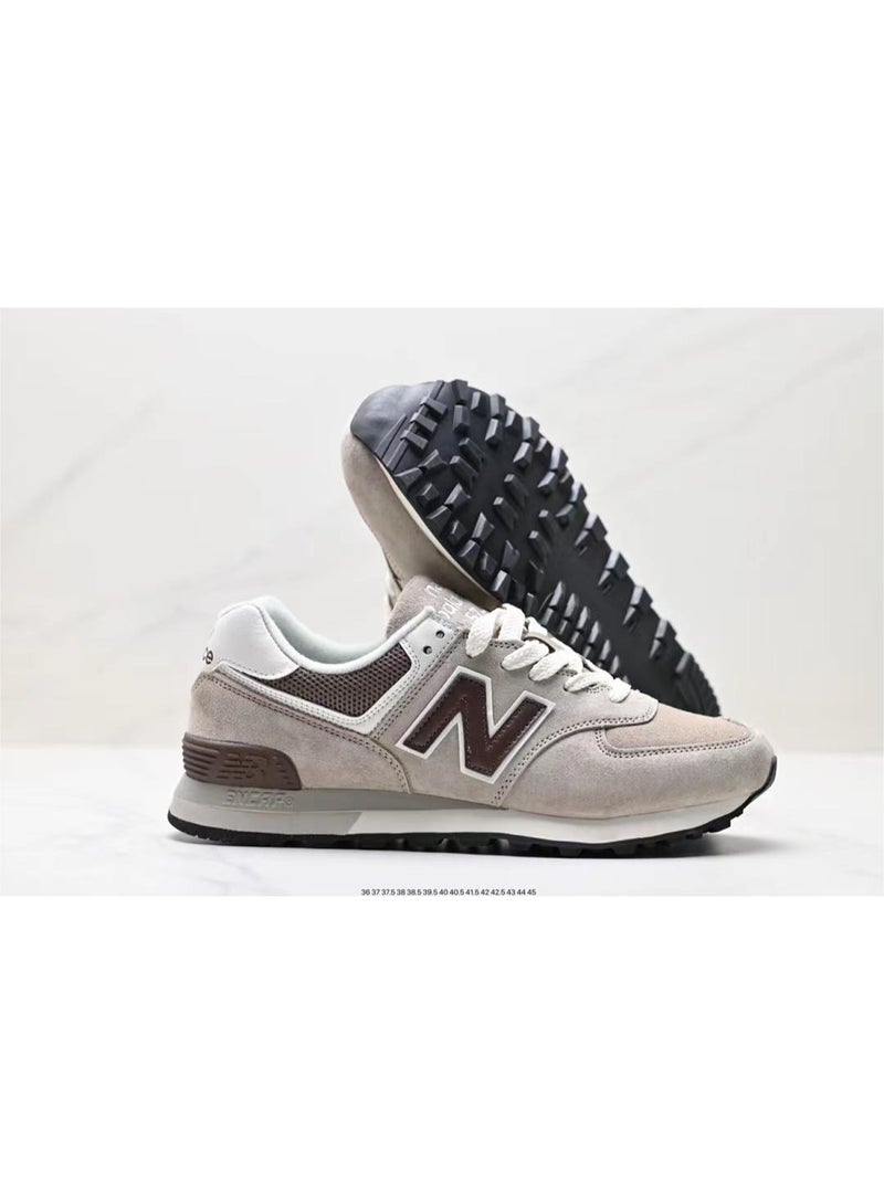 NB 574 Casual Sport Sneakers Brown Grey - Image 1