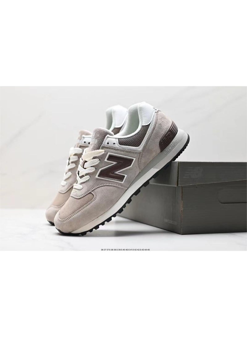 NB 574 Casual Sport Sneakers Brown Grey - Image 4