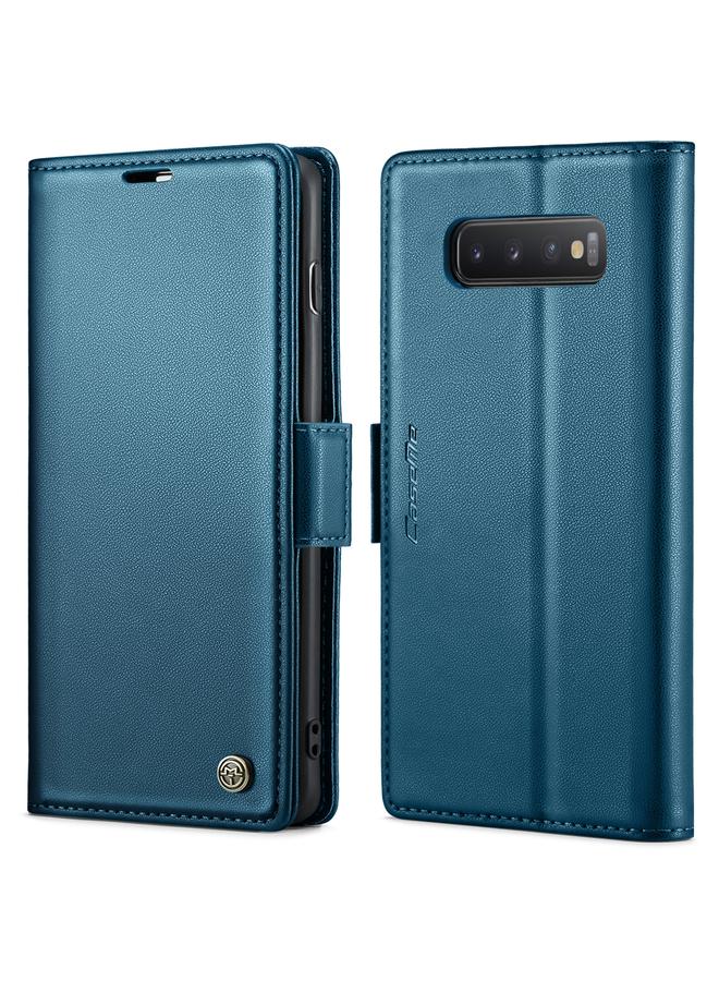 Case For Samsung Galaxy S10 023 Butterfly Buckle Litchi Texture RFID Anti-theft Leather Phone Case