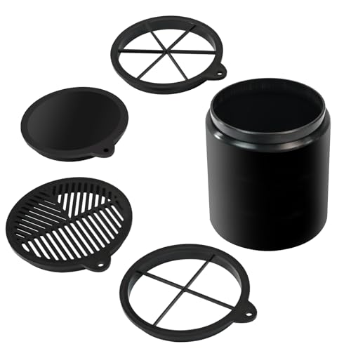 XJJ S50 Telescope Dew Shield Combination Bahtinov mask Cap Cover and Diffraction Spike Set Compatible with ZWO SeeStar S50 Telescope - Image 1