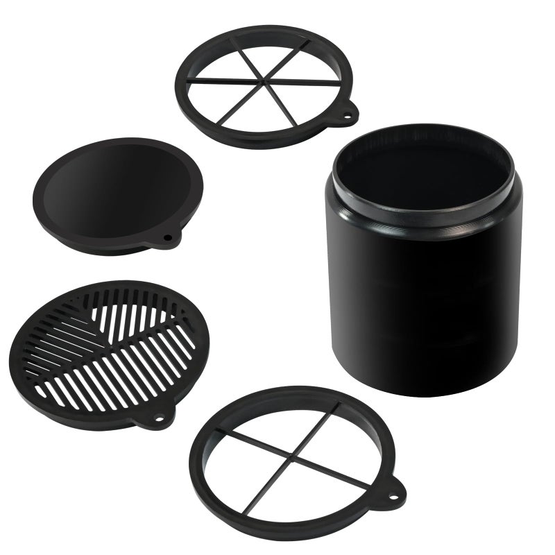 XJJ S50 Telescope Dew Shield Combination Bahtinov mask Cap Cover and Diffraction Spike Set Compatible with ZWO SeeStar S50 Telescope - Image 2