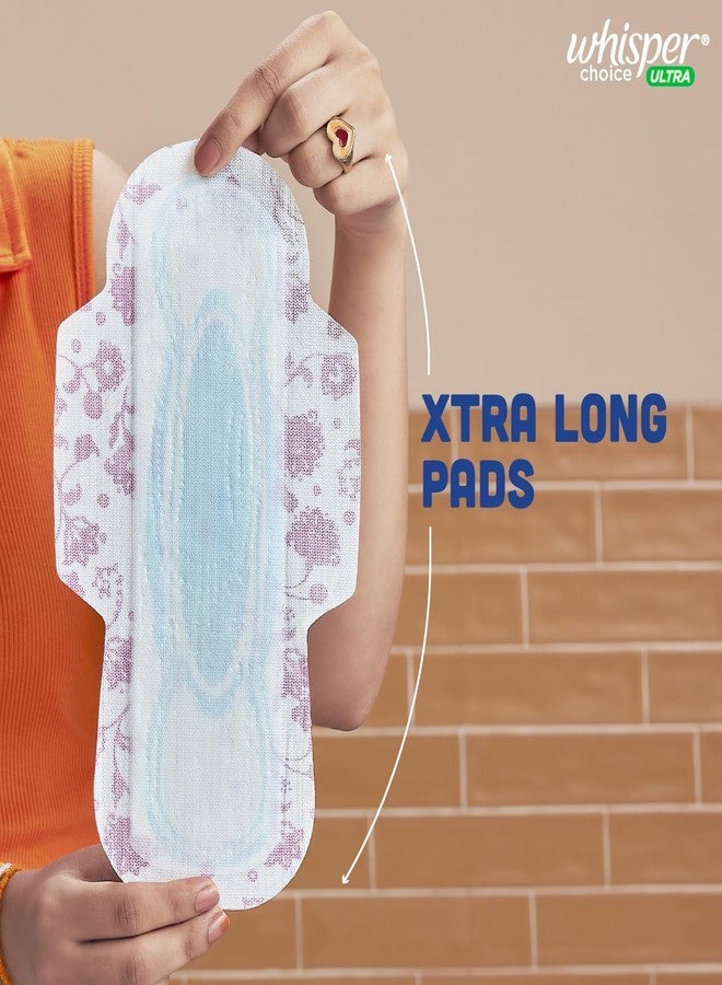 Whisper Choice Ultra Sanitary Pads for Women, XL 20 Napkins - Image 3