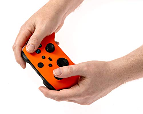 Crazy Controllerz Xbox One Series X S Custom Soft Touch Controller - Soft Touch Feel, Added Grip, Neon Orange Color - Compatible with Xbox One, Series X, Series S - Image 3