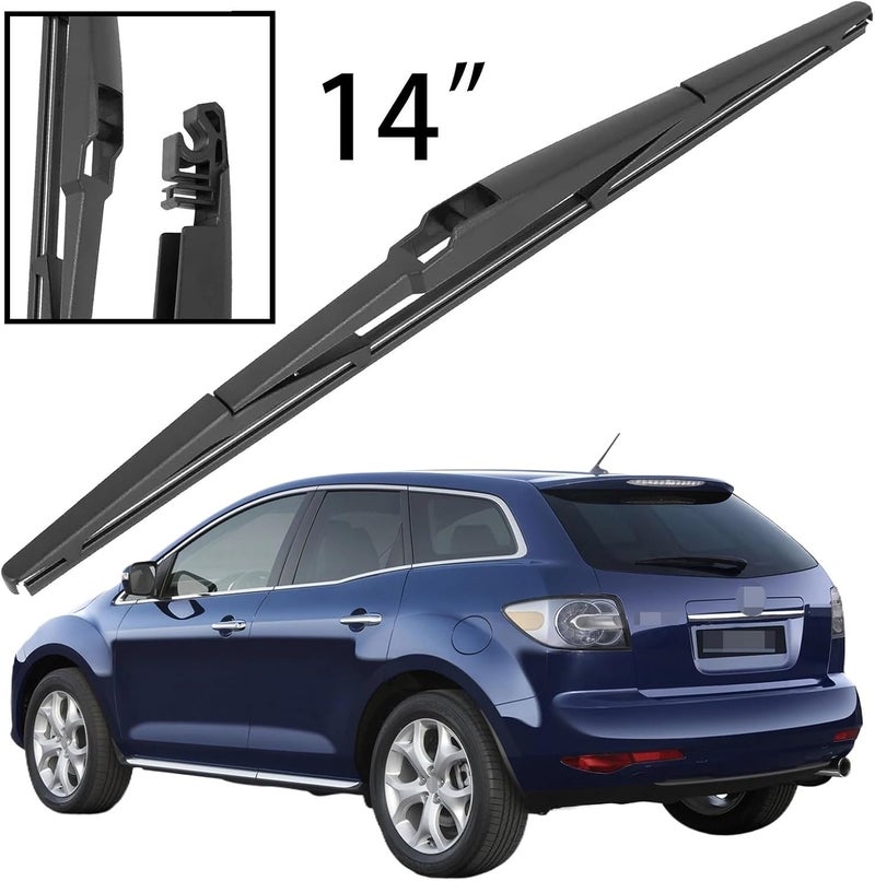 Wivplex 14" Rear Windshield Wiper Blade for Mazda CX-7 - Image 5