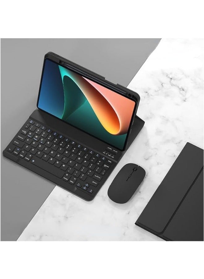 Generic - Keyboard Case Compatible with Huawei MatePad 11.5''S 2024, Detachable Wireless Keyboard Slim Leather Smart Cover with Mouse for MatePad 11.5'' S - Image 1