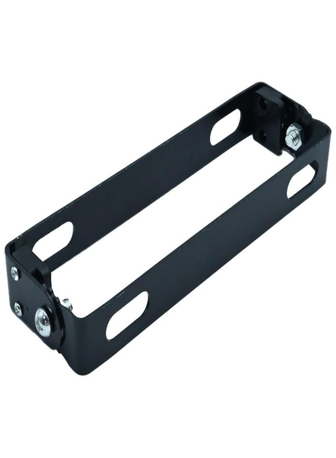 UOIENRT License Plate Mount Bracket Flipper 180-Degree Adjustable Aluminum Replacement for Motorcycle Bike ATV Dirty Bike - Image 1