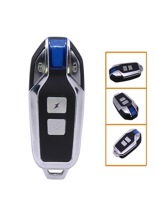 Mengshen Bike Lock with Remote Control, Anti-Theft Vibration Alarm with 31 Inch Cable Length, IP55 Waterproof for Bicycle Motorcycle Door Fence Gate Scooter Baby Stroller (Black) - Image 5