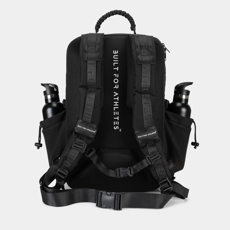 Built for Athletes LARGE GYM BACK PACK BUILT FOR ATHLETE BLACK PRO