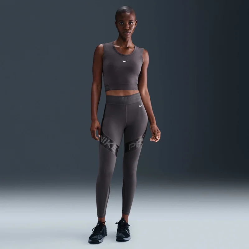 Nike Grey Women's Pro Dri-FIT Training Tank Top for Women | Best Price UAE