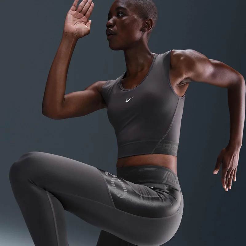 Nike Grey Women's Pro Dri-FIT Training Tank Top for Women | Best Price UAE
