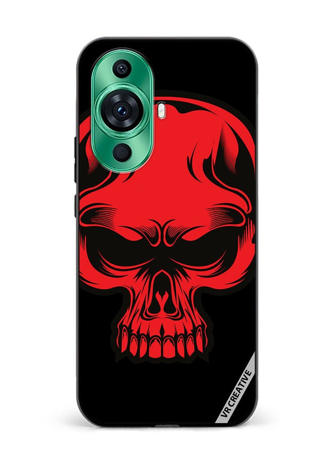 VR CREATIVE Protective Case Cover For Huawei nova 11 Skull Illustration Design Multicolour - Image 1