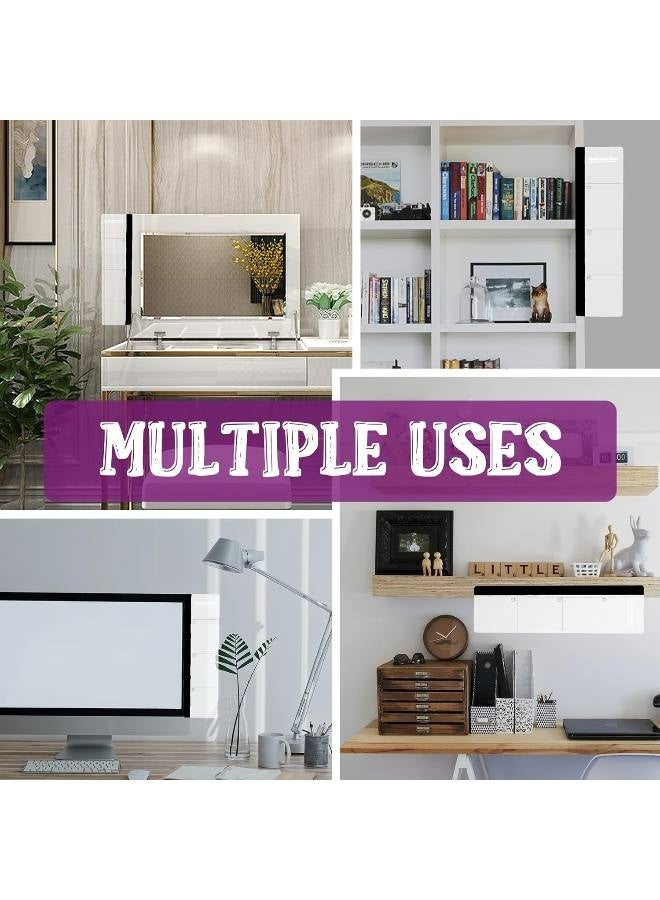 2pcs Computer Monitor Memo Board, Office Desk Accessories, Computer Message Board, Office Supplies for Women Men,Computer Sticky Note Holder Home Office Accessories Office Desktop Message Office Decor - Image 5