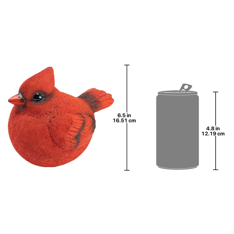 Design Toscano Cardinal Burly Bird Statue - Image 2