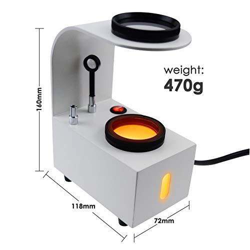GAIN EXPRESS Bench Type Polariscope LED Light with Glass Rotatable Filters Moissanite,Gemstone,Amethyst,Diamonds - Image 5