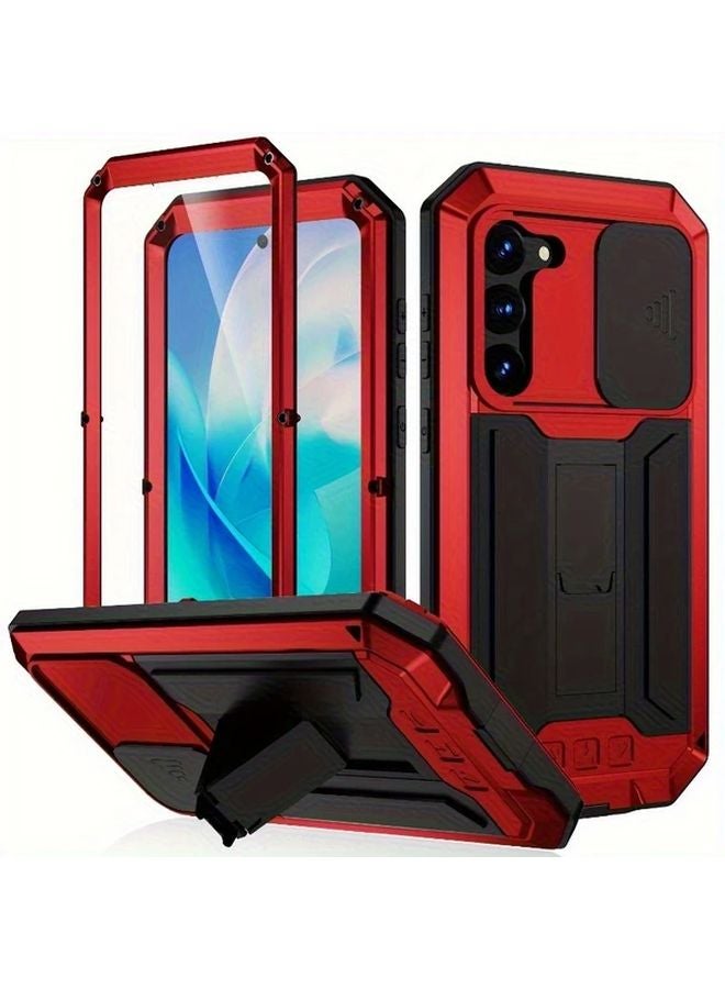 حافظة سامسونج جالكسي إس 22 الترا 5G المدرعة المضادة للصدمات مع حامل - Image 2