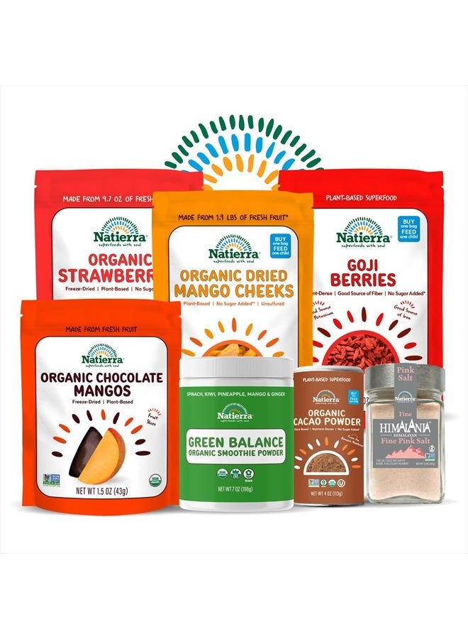 NATIERRA Nature's All Foods Organic Freeze-Dried Blueberries | Non-GMO & Vegan | 1.2 Ounce - Image 5