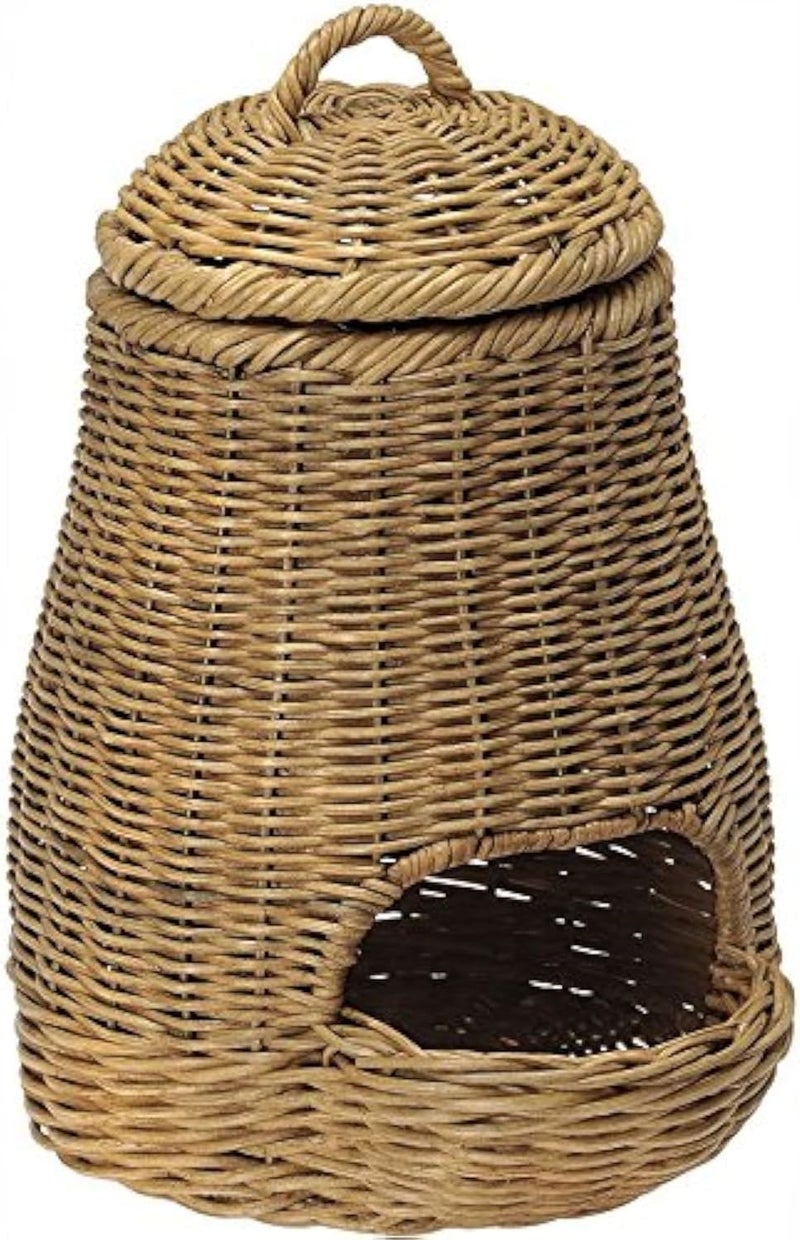 Kouboo KOUBOO 1020028 Wicker Onion Potato Basket Medium Brown  - Image 1