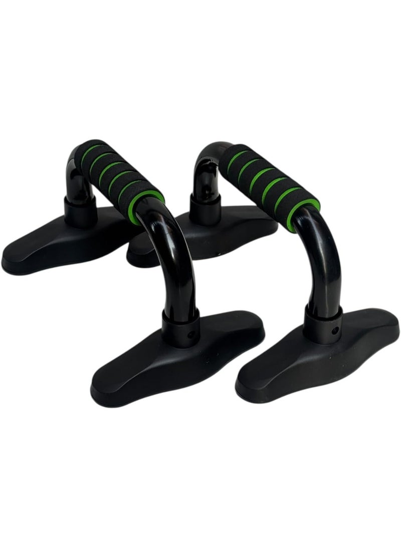 سبورت كيو بوش اب بار احترافي Push Up Bars – حامل تمارين الضغط بتصميم مريح لليد – قاعدة عريضة مانعة للانزلاق – تقوية الصدر والذراع – مناسب للتمارين المنزلية والجيم - Image 1