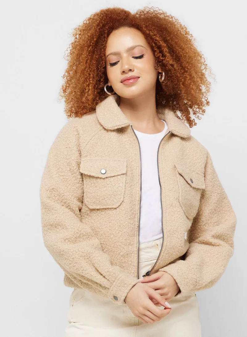 Jacqueline de Yong Pocket Detail Jacket