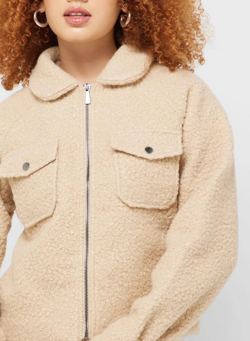 Jacqueline de Yong Pocket Detail Jacket