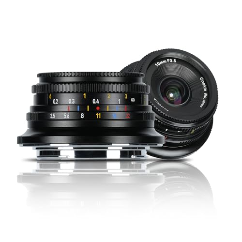 7artisans MF10mm F3.5 Wide-Angle Fixed Focus Pancake Lens APS-C Lens Mirrorless Cameras, Compatible for Nikon Z Zfc Z50 Z30 - Image 1
