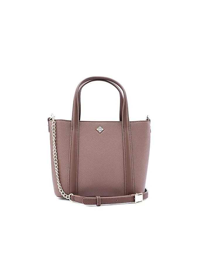 كابلي حقيبة جلد حبيبات ناعمة