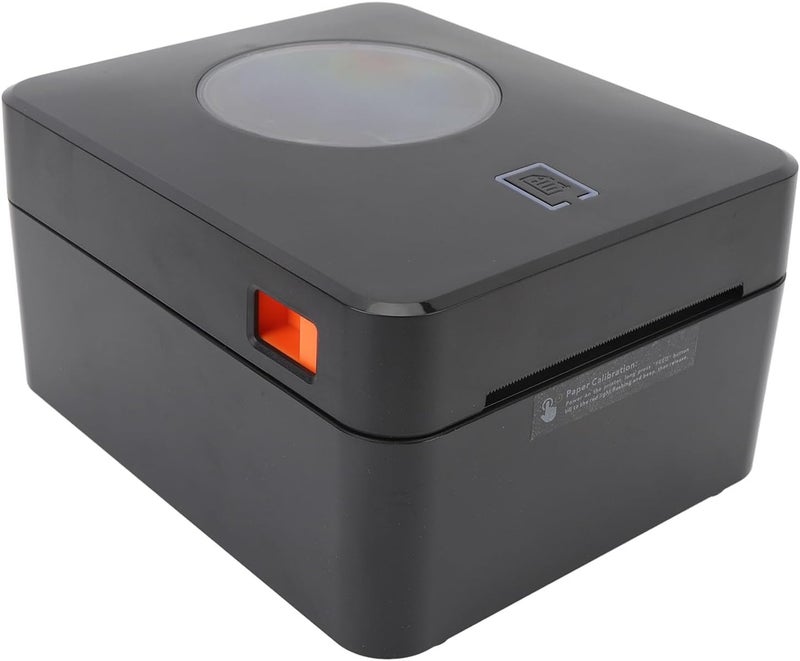 Yunseity Thermal Paper Label Printer, Professional Thermal Label Printer Automatic Proofreading 160mms 4x6in Automatic Temperature Protecting for Supermarkets (US Plug) - Image 3