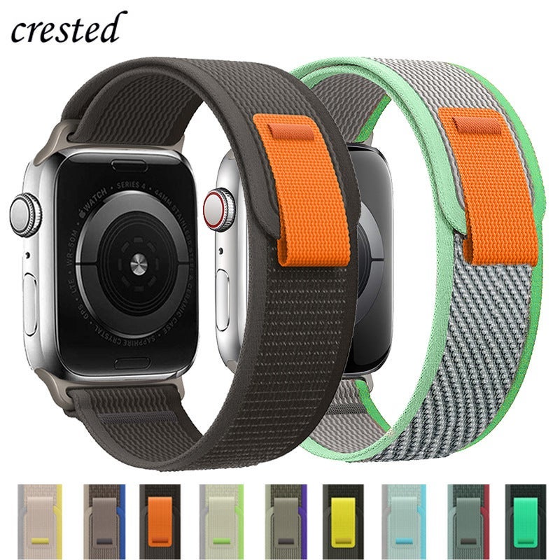 For Apple Watch S7Applewatchs8 Nylon Ultra Canvas 49Mm45Mm Wild Track Strap 41M - Image 2