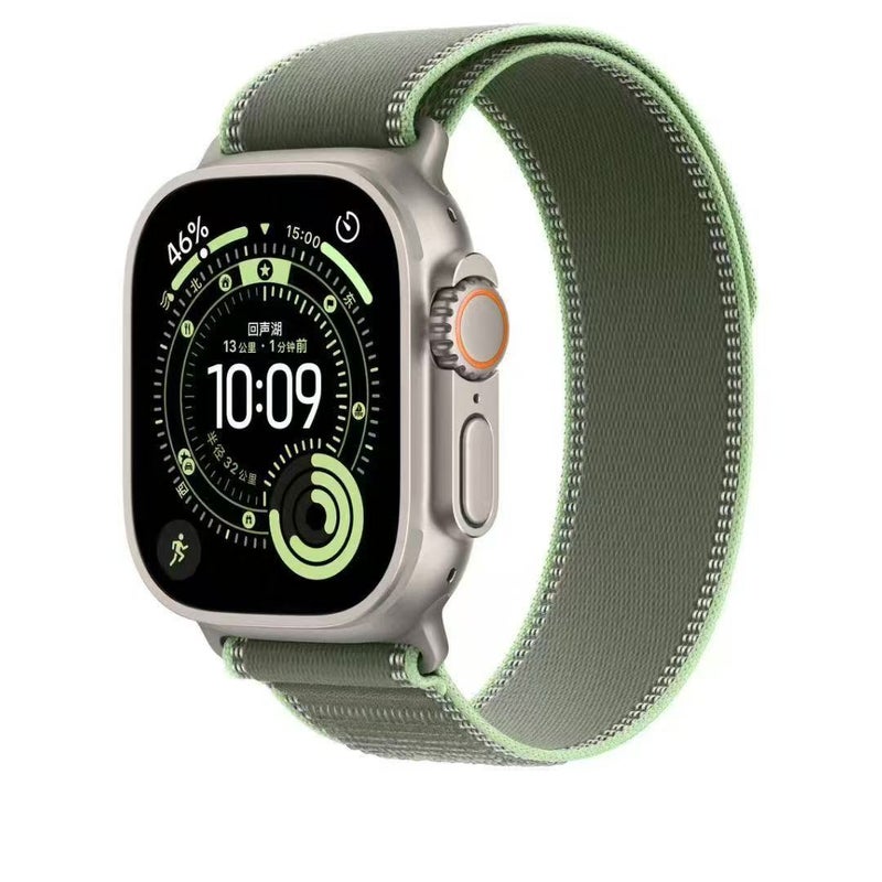 For Apple Watch S7Applewatchs8 Nylon Ultra Canvas 49Mm45Mm Wild Track Strap 41M - Image 3