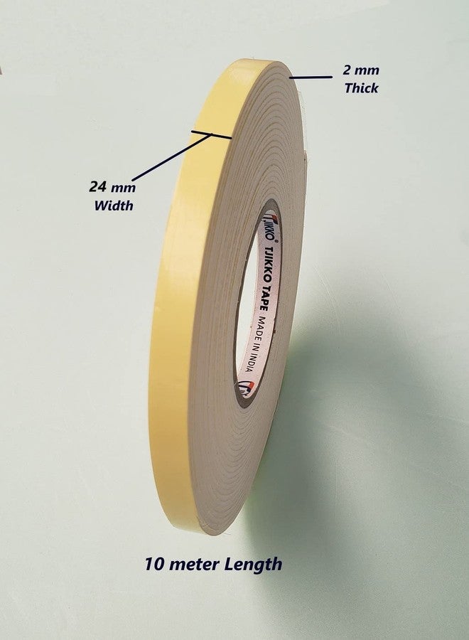 TJIKKO Single Sided Gasket Tape 25mm width 3mm thick 10meter length (1 Roll) - Image 2