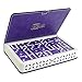 Vovotuzzi Dominos Set for Adults and Kids  Domino Set for Classic Board Games  Thick Jumbo Dominoes Double 6 for Travel Games  Purple Dominos 28 Tiles with Case - Image 2