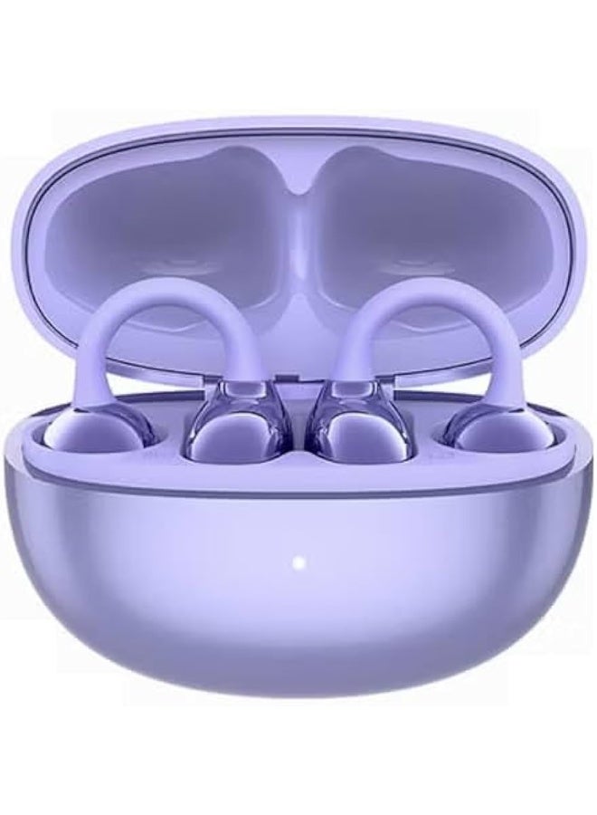 HainoTeko Germany Haino Teko OWS-H9 OpenDots Hi-Res Bluetooth Earphones with Crystal-clear sound Multi Functional Touch Control and High Quality Microphone Purple - Image 1