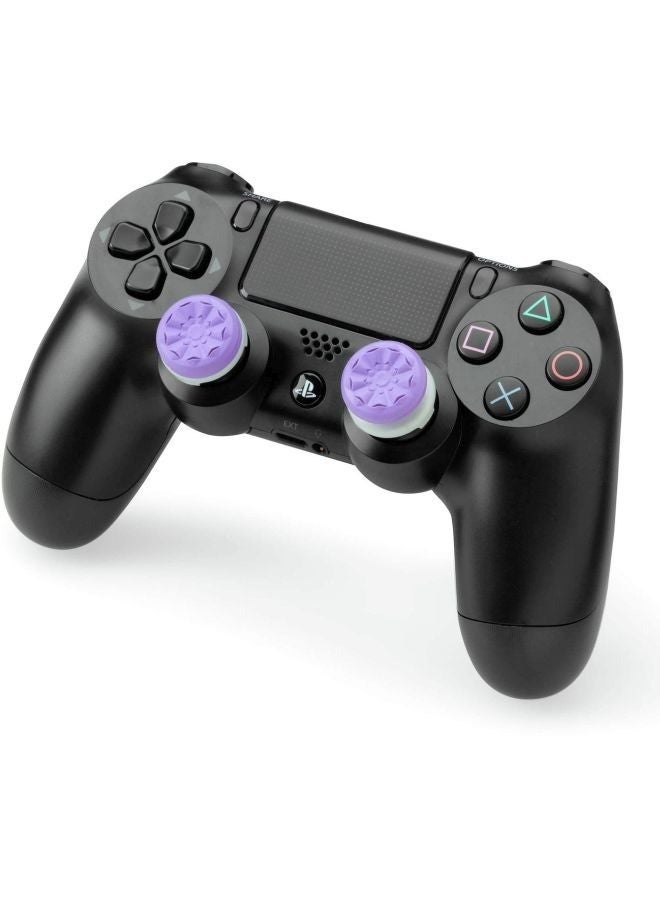 Purple For Xbox Controller Key Caps, Handle Joystick Caps, Protective Caps, Non-Slip Silicone Thumb Joystick Set For Ps4/Ps5 Controllers  - Image 5