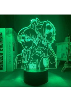 althiqahkey Anime 3D LED Lamp Manga 3D Night Light Anime Figures W/Anime EID Gifts Anime Birthday Gifts RGB 16 Colors W/Remote Control  - Image 1