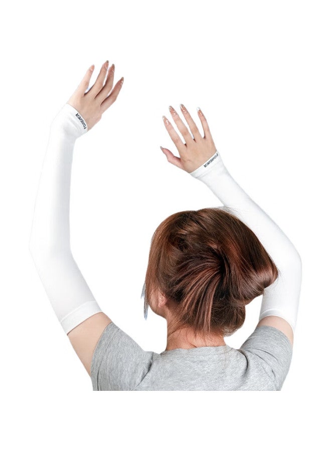 Forever Summer Sun Protection Arm Sleeves For Men And Women, Ice Sleeves, Arm Guards, Arm Sleeves For Women, Arm Sleeves For Men, Black - Image 1