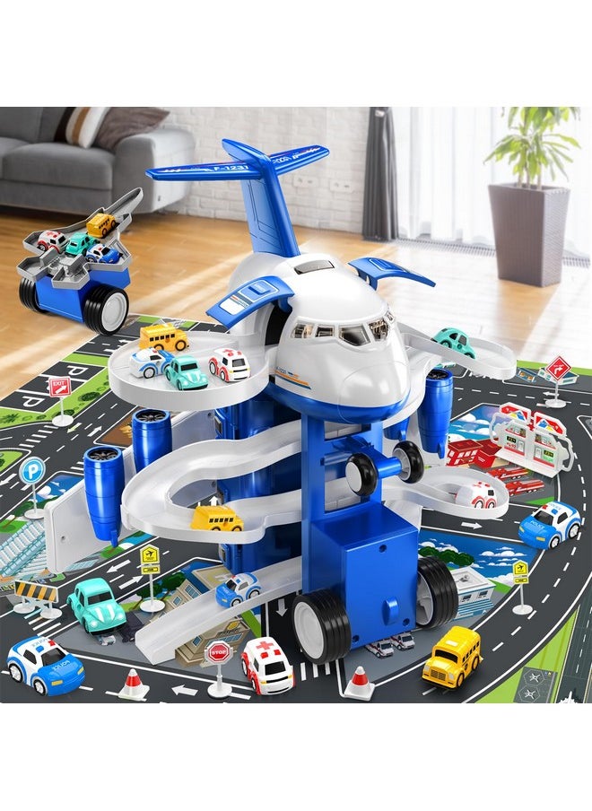 Kids Airplane Boy Toys For 3 4 5 Year Old Boys - Car Race Track For Kids Ages 3-5 With 8 Mini Car Toys, Toddlers Educational Toy, Birthday Gifts For Boys 3-5, Birthday Gift For Boys Girls 3-5 - pzsku/Z763C3144BC8B11D51618Z/45/_/1732786217/c75ccba6-3ae7-4f14-8386-aacac7e276f9