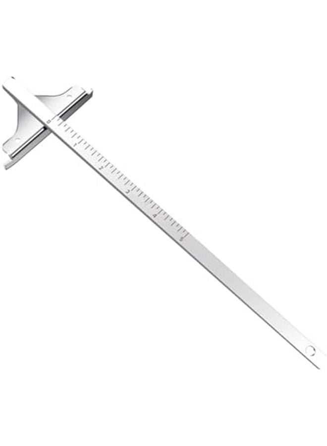 Circular Saw Guide Fence Metal Compatible With DeWalt DCS391 DW936 Silver - Image 1