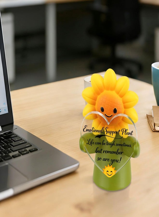 VYNWPDFLI Resilience Reminder Plant Figurine, Emotional Support Gift for Women, Men, Inner Strength Present for Friend, Tough Times Desk Decor for Coworker, LOS27 - Image 4