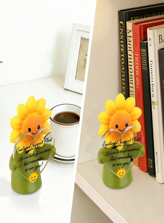 VYNWPDFLI Resilience Reminder Plant Figurine, Emotional Support Gift for Women, Men, Inner Strength Present for Friend, Tough Times Desk Decor for Coworker, LOS27 - Image 5
