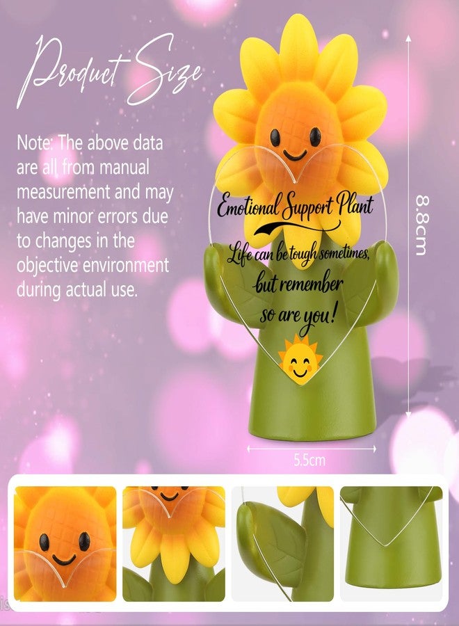 VYNWPDFLI Resilience Reminder Plant Figurine, Emotional Support Gift for Women, Men, Inner Strength Present for Friend, Tough Times Desk Decor for Coworker, LOS27 - Image 2
