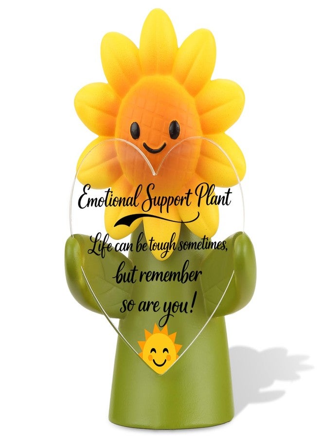VYNWPDFLI Resilience Reminder Plant Figurine, Emotional Support Gift for Women, Men, Inner Strength Present for Friend, Tough Times Desk Decor for Coworker, LOS27 - Image 1