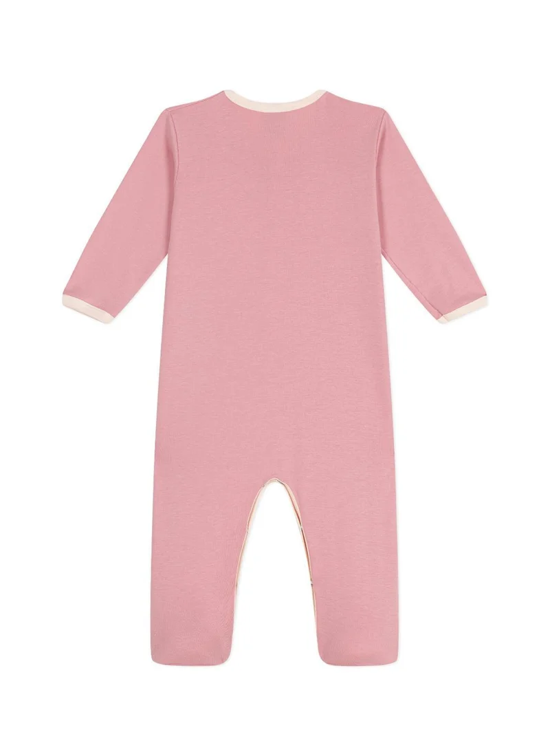 Petit Bateau Babies' plain cotton pyjamas