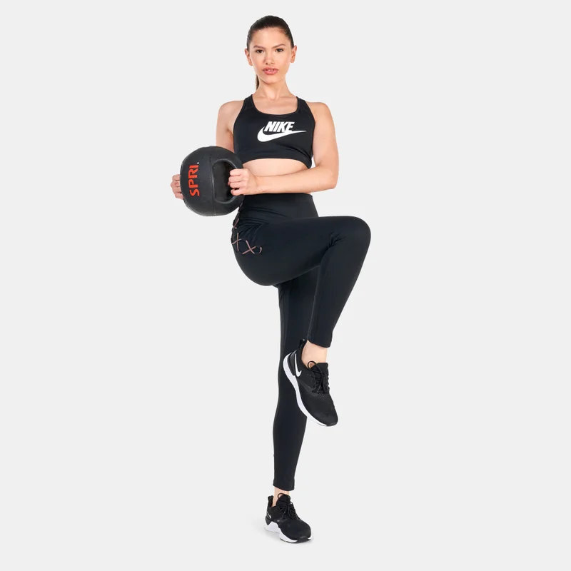 Nike Women's One High-Waisted 7/8 Lace-Up Leggings