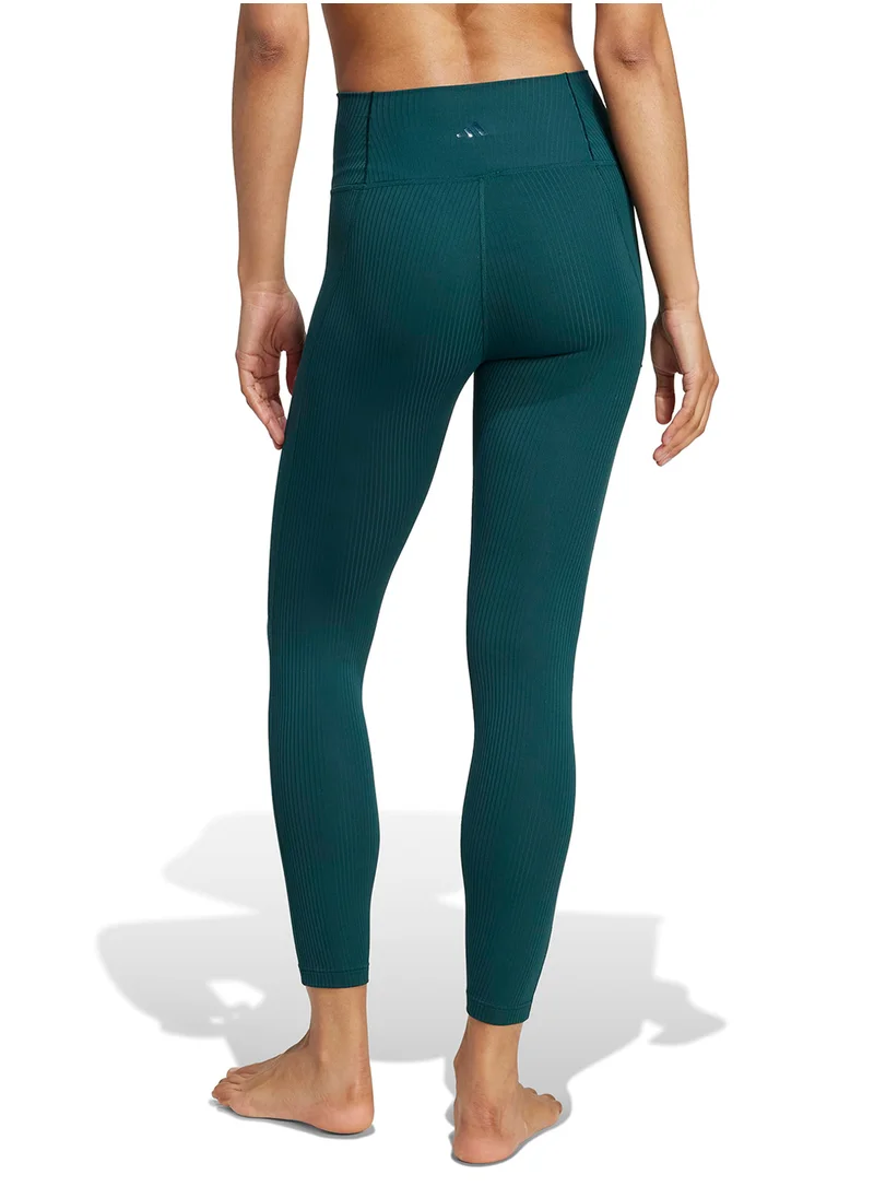 اديداس All Me Ribbed 7/8 Leggings