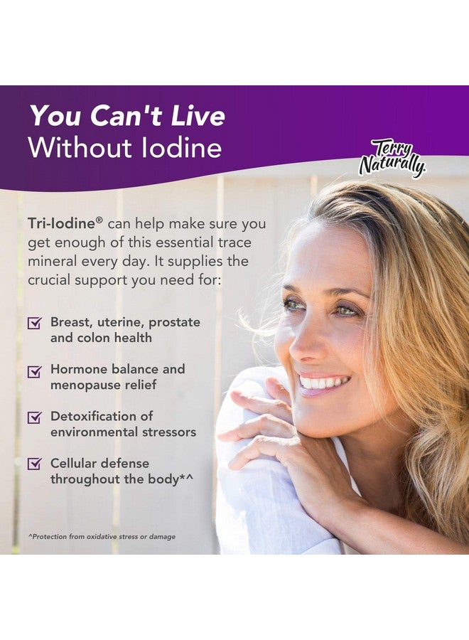 Terry Naturally Tri-Iodine - Support Thyroid Health - Aids Hormone Balance with Molecular Iodine from Kelp - Features Potassium Iodide & Sodium Iodide - Brain & Energy Support - 6.25mg, 90 Capsules - Image 2