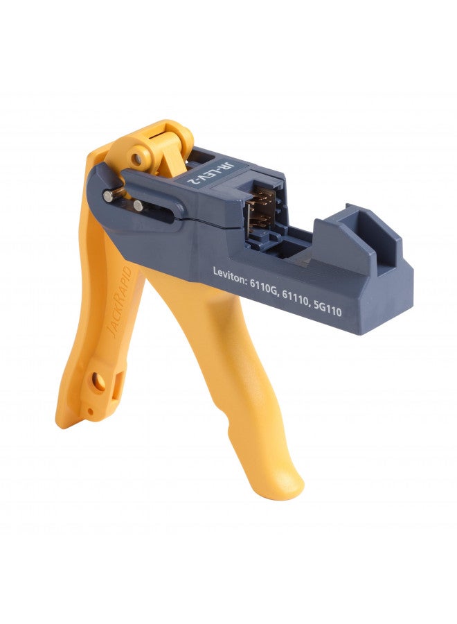 Fluke Networks JR-LEV-2 Jack Rapid Punch Down Tool for Leviton 61110 5G110 6110G - Image 1