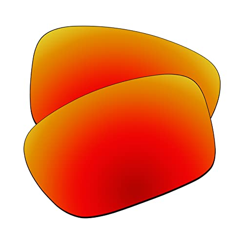 EZReplace Lenses Replacement for Oakley Holbrook OO9102 Sunglasses (Polarized Lenses) - Fits Oakley Holbrook Frame (Fire Red) - Image 1