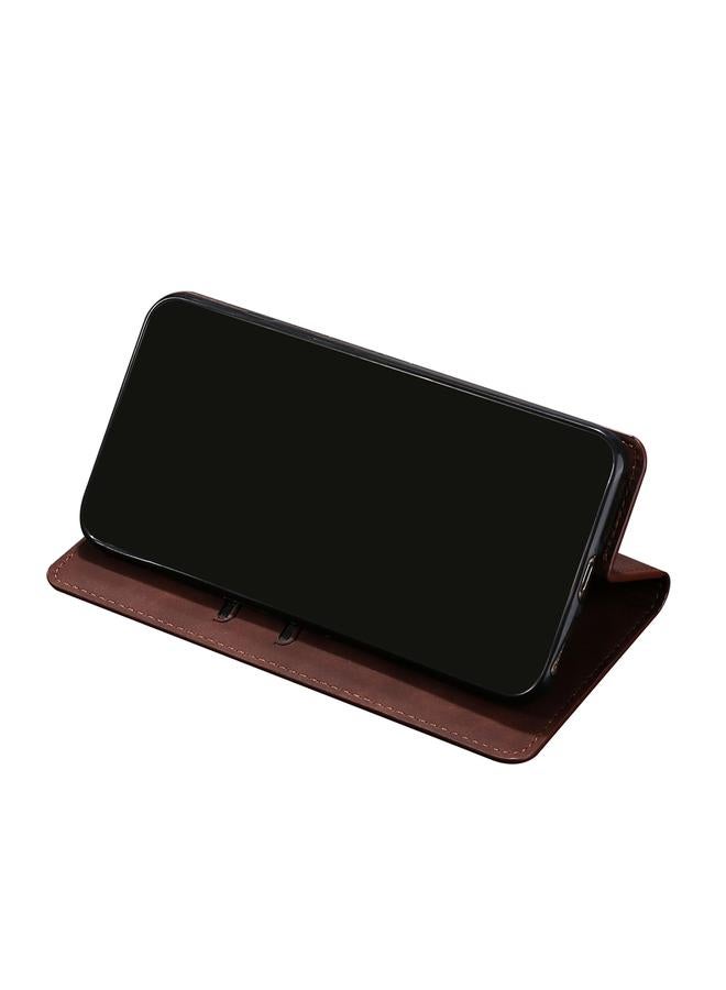 اس-توب جراب لهاتف Infinix Hot 9 / Note 7 Lite X655C، جراب جلدي مغناطيسي أفقي قابل للطي مع حامل وفتحات للبطاقات - Image 5